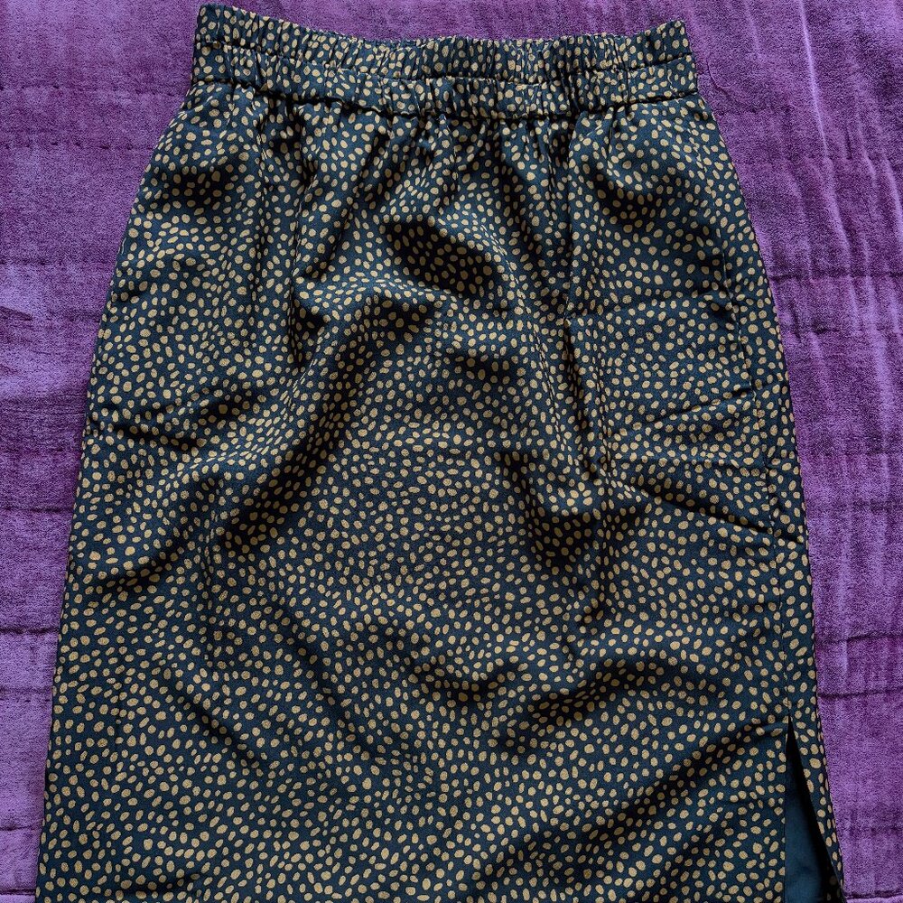 J. Crew High-Waisted Patterned Skirt - image 2